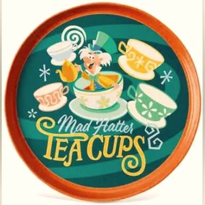 Disney Parks Alice in Wonderland Serving Tray